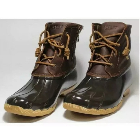 Sperry Shoes - Sperry Top-Sider Women's  Boots Dark Brown 9.5 M